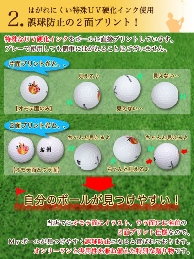 名入れゴルフボール9個（ブリヂストンツアーステージ）