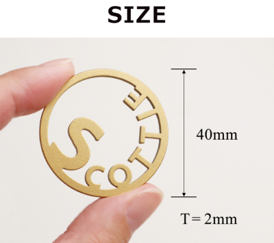 オリジナル】ステンレス切り文字ゴルフマーカー オリジナル プレゼント